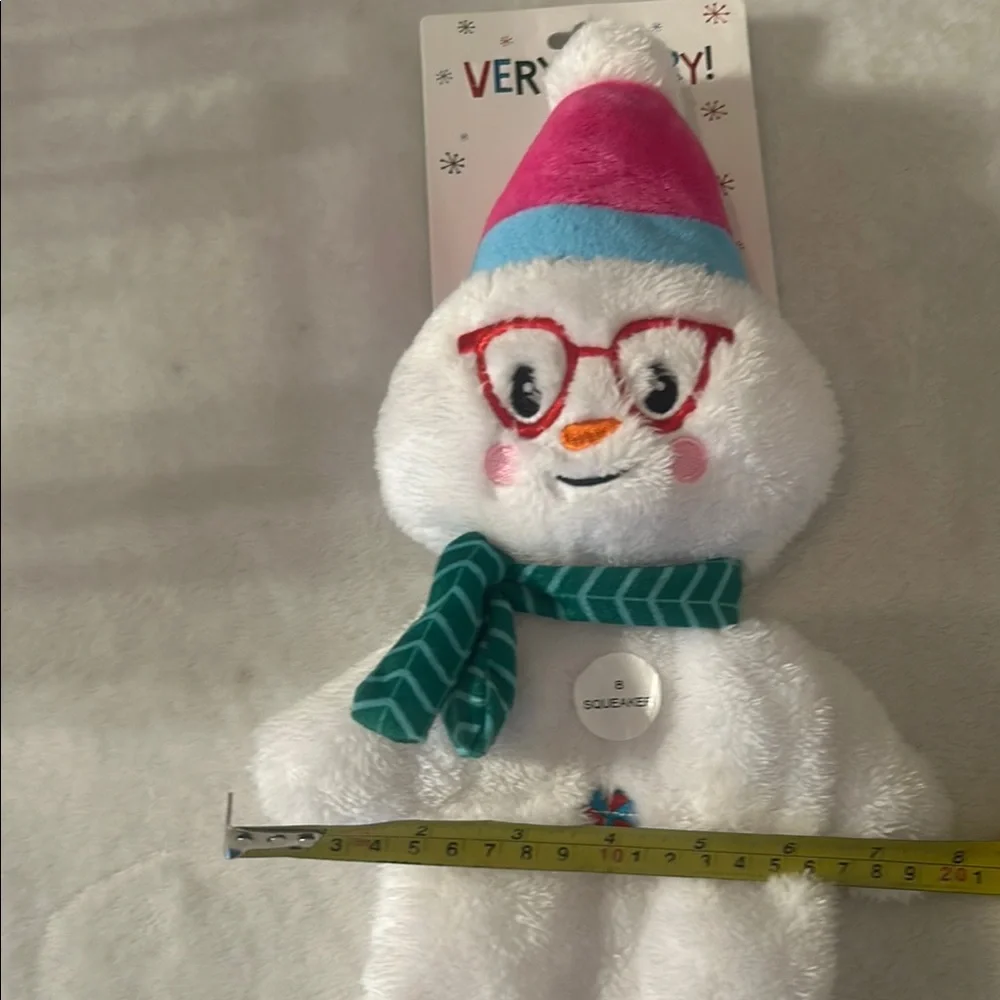 Vera Bradley Snowman Dog Toy